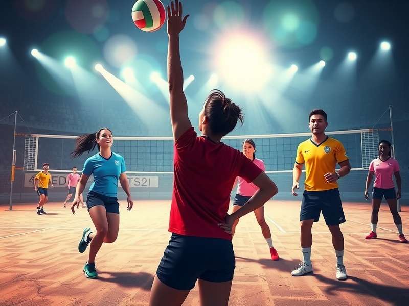 Volley Dream Team Game Cover